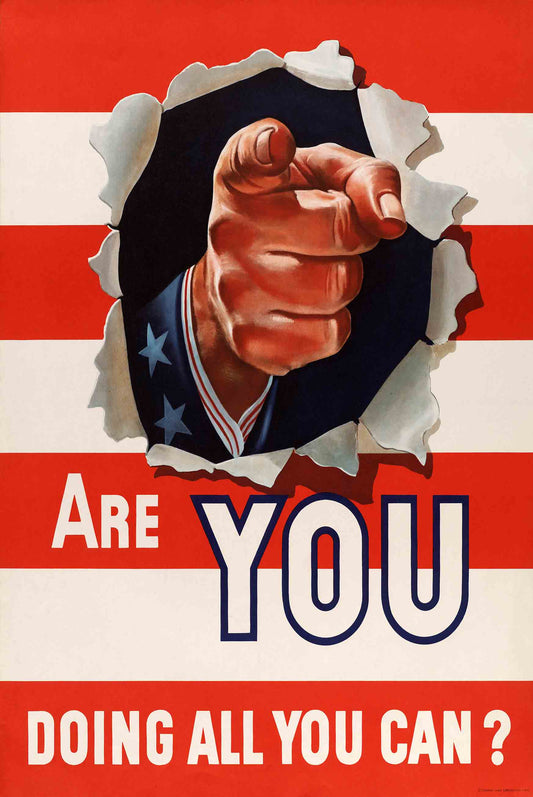 Are You Doing Vintage Style Metal Sign 24 x 36