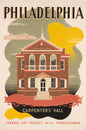 Philadelphia Carpenters Hall 12 x 18
