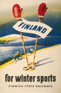 Finland For Winter Sports 16 x 24