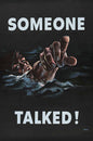 Someone Talked 12 x 18