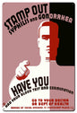 Stamp Out Syphilis 24 x 36