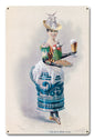 Bock Beer Maid 12 x 18