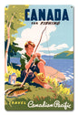 Canada For Fishing 12 x 18