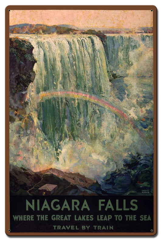 Niagara Falls Vintage Style Metal Sign 16 x 24