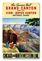 Visit Grand Canyon Zion Bryce 12 x 18