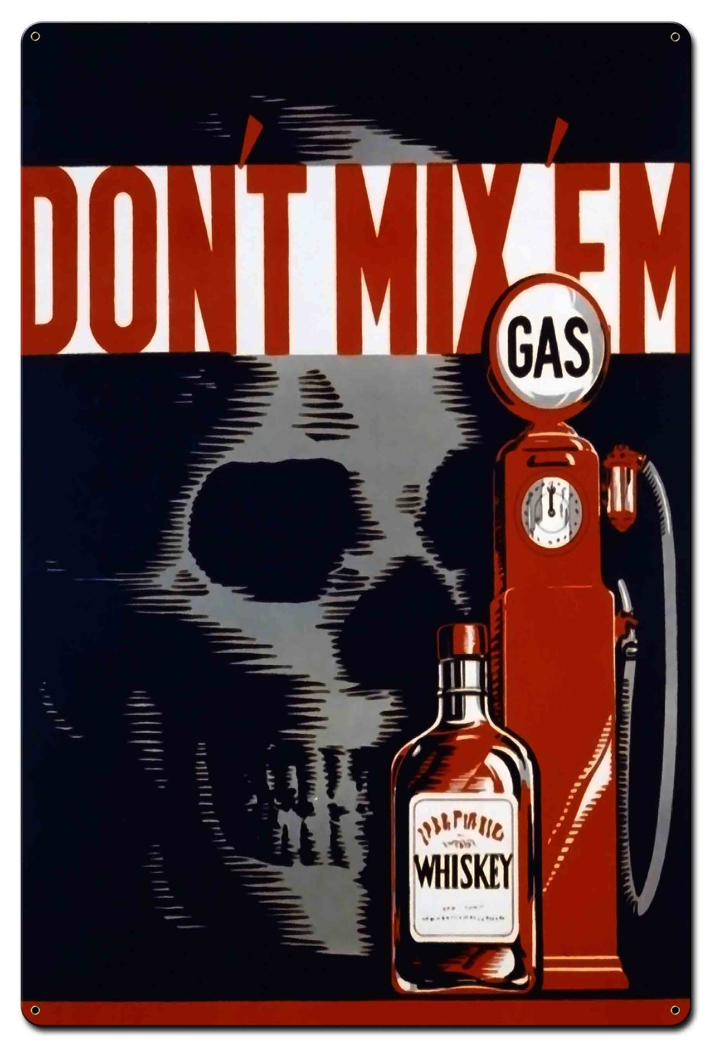 Don'T Mix 'Em 24 x 36