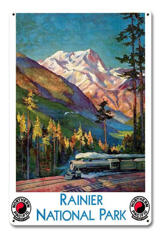 National Park Vintage Style Metal Sign 12 x 18