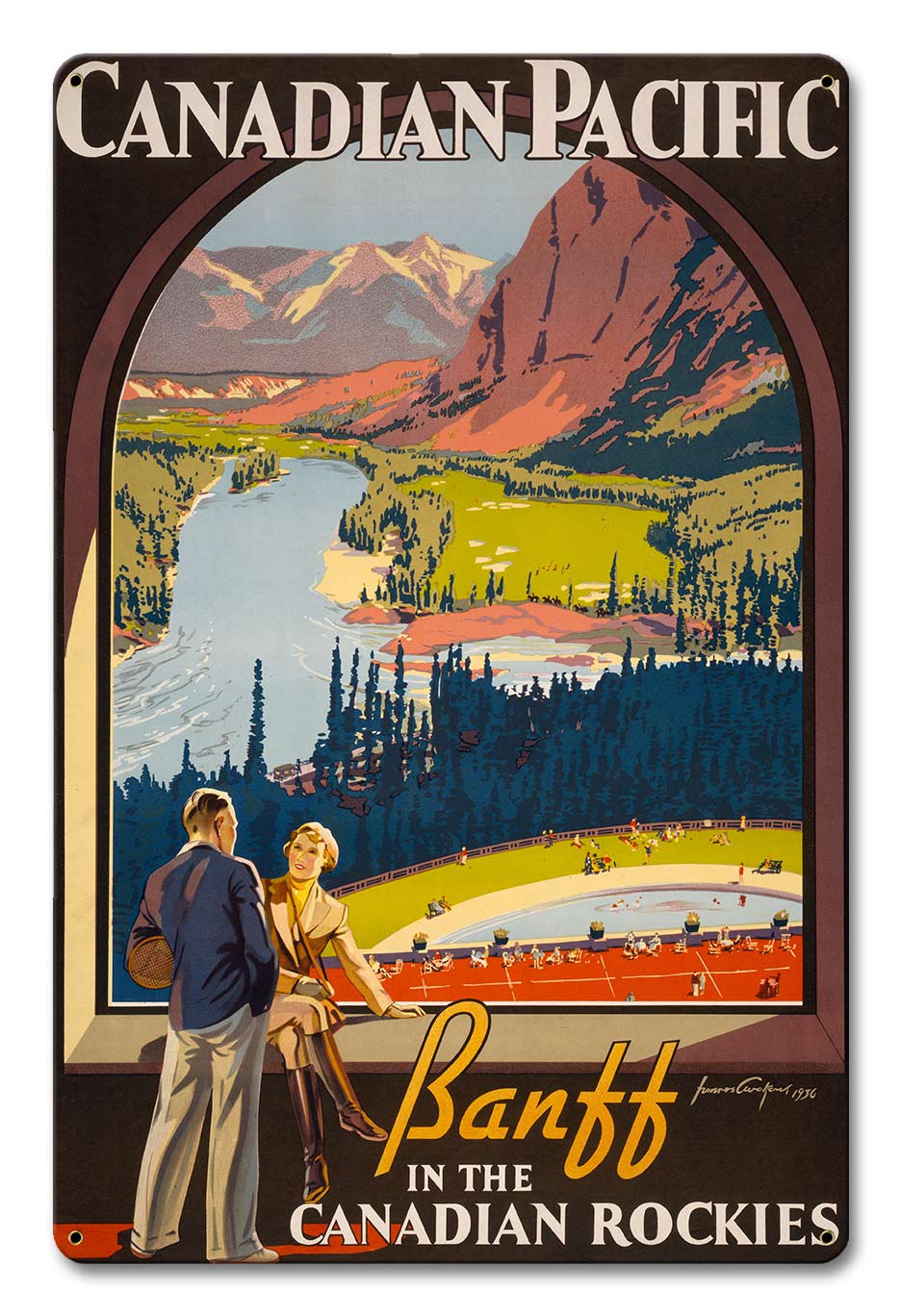 Banff Canadian Rockies 12 x 18
