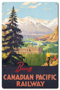 Banff Canadian Pacific Railway 16 x 24