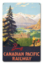 Banff Canadian Pacific Railway 12 x 18