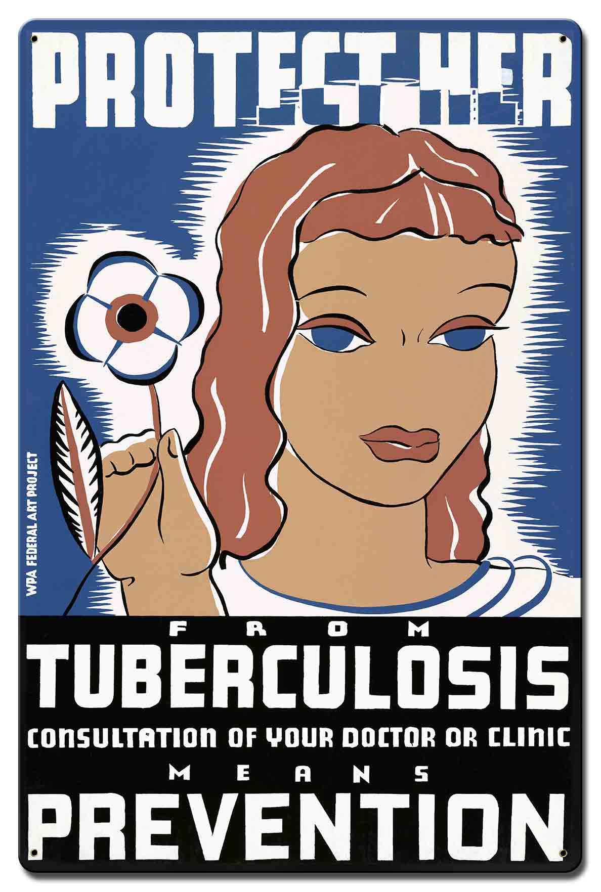 Protect Her From Tuberculosis 16 x 24