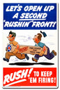 A Second Rushin Front 16 x 24
