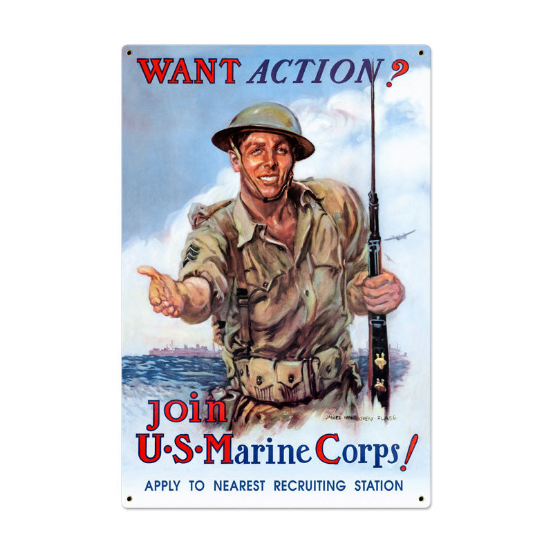 Want Action? 24 X 36