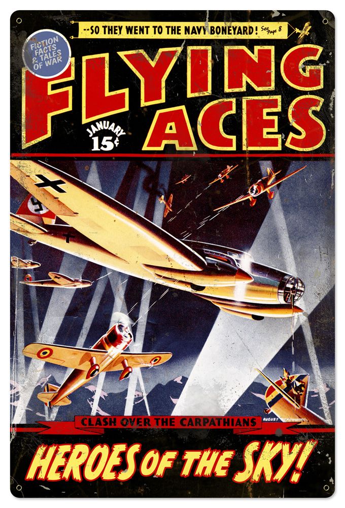 Flying Aces 24 x 36