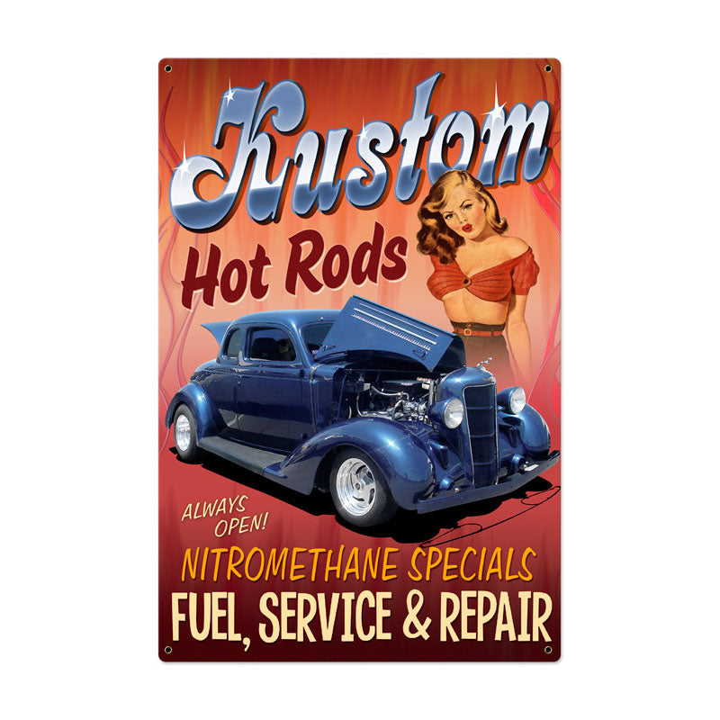 Kustom Hot Rods 24 x 36