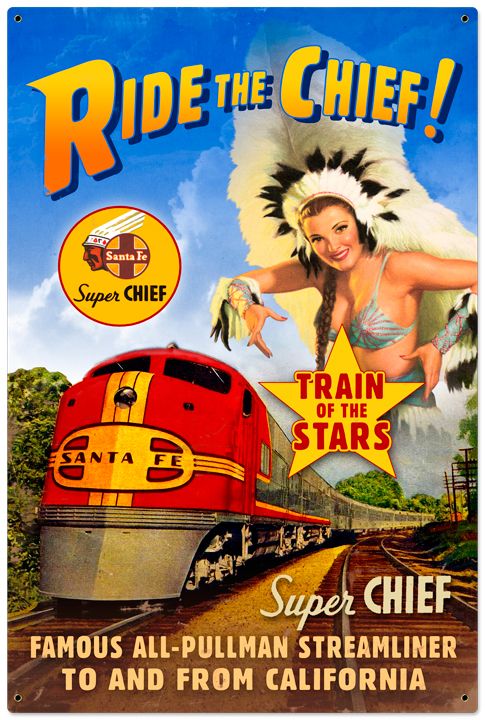 Super Chief 24 X 36