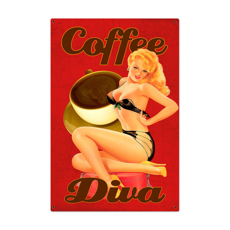 Coffee Diva 24 x 36