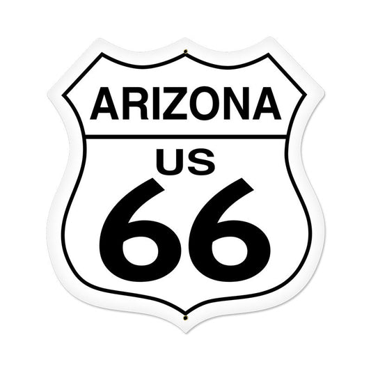 Arizona Route 66 Vintage Style Metal Sign 28 x 28