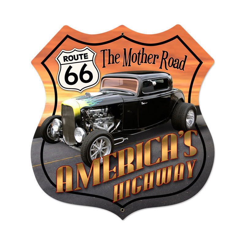 Route 66 Hot Rod 28 x 28