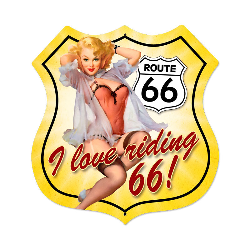 Route 66 Pinup 28 x 28
