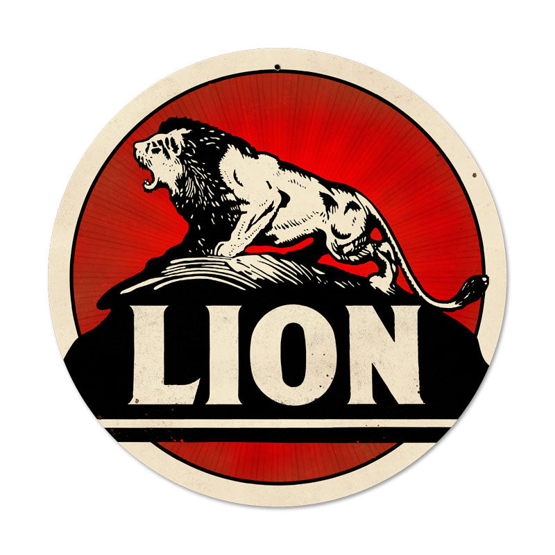 Lion Gasoline 28 x 28
