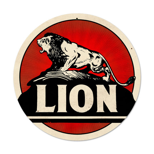 Lion Gasoline 28 x 28