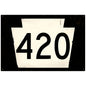 Route 420 36 x 24
