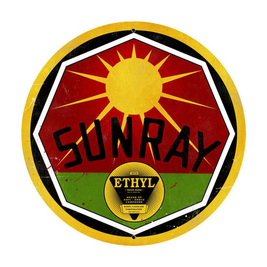 Sun Ray Gasoline 28 x 28