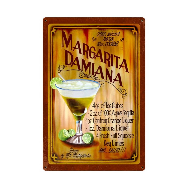 Margarita Damiana Recipe 24 x 36
