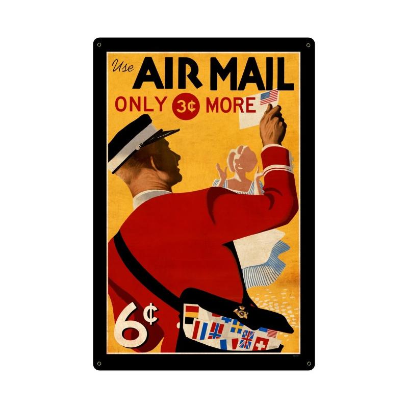Air Mail Postage Stamp 24 x 36