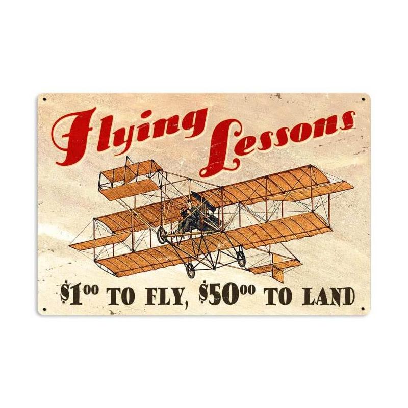 Flying Lessons 36 x 24