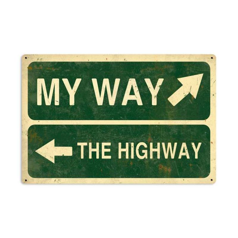 My Way Highway 36 x 24