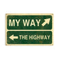 My Way Highway 36 x 24