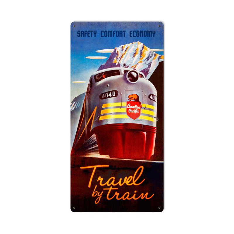 Canadian Pacific Train 18 x 36