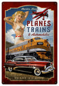 Planes Trains Automobiles Xl 24 x 36