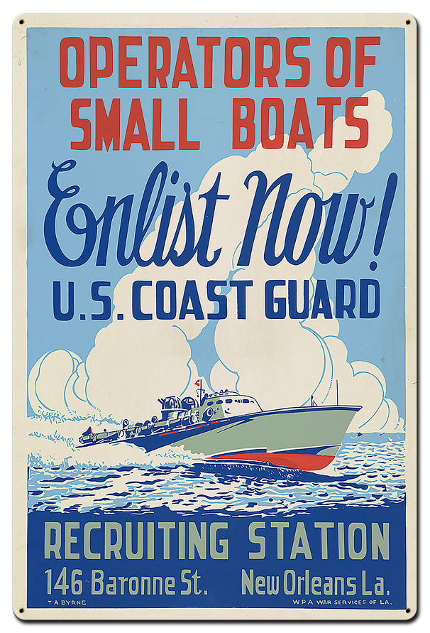 Recruiting Station Operations Small Boats 36 x 24