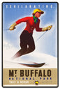 Mt Buffalo Skiing 24 x 36