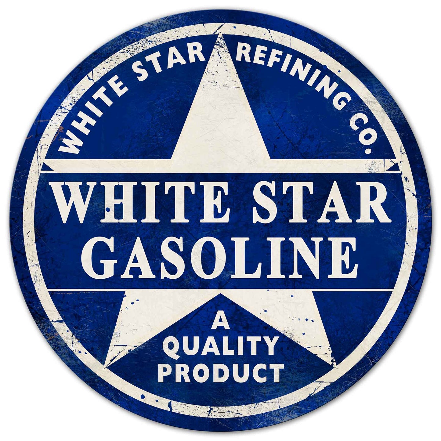 White Star Gasoline 46 x 46