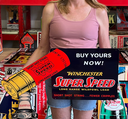 Winchester Super Speed Vintage Style Metal Sign