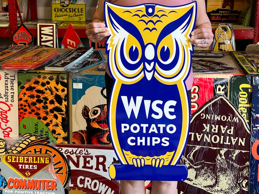 Wise Potato Chips Vintage Style Metal Sign